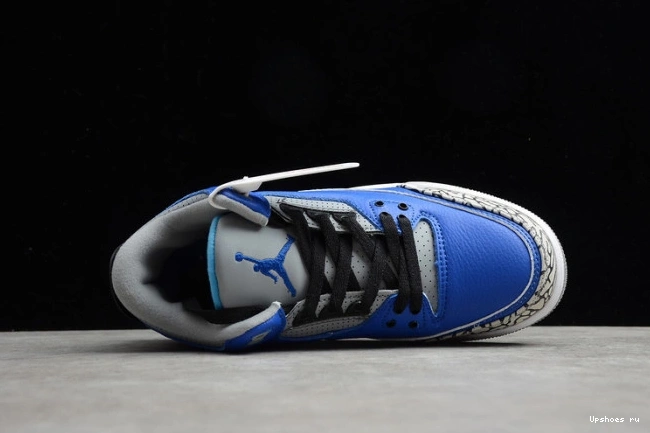 Jordan Air CT8532-400 Varsity Retro 3 Cement Royal 0103